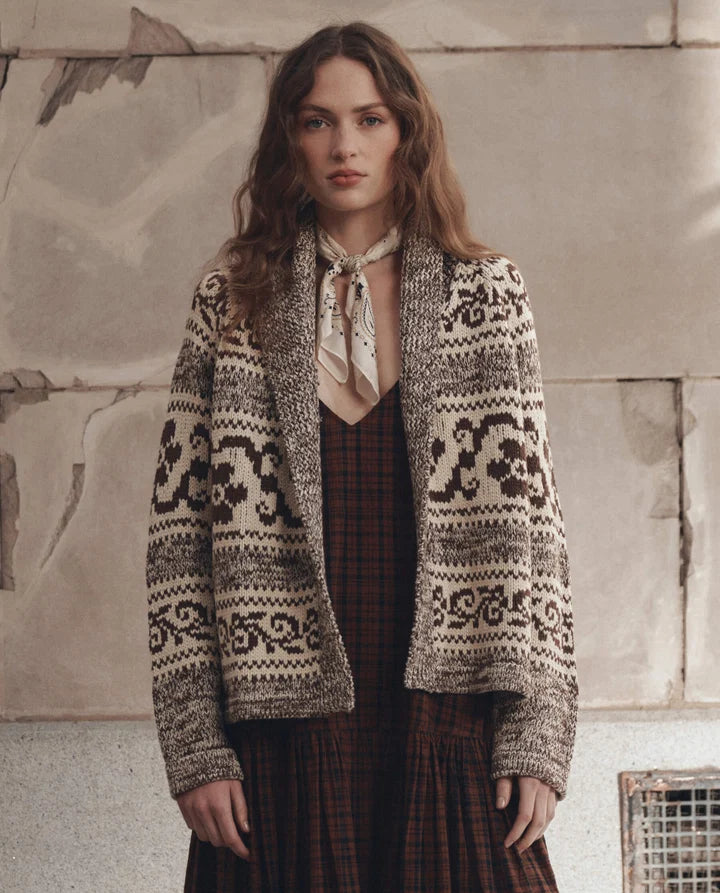 Nordic Flower Lodge Cardigan