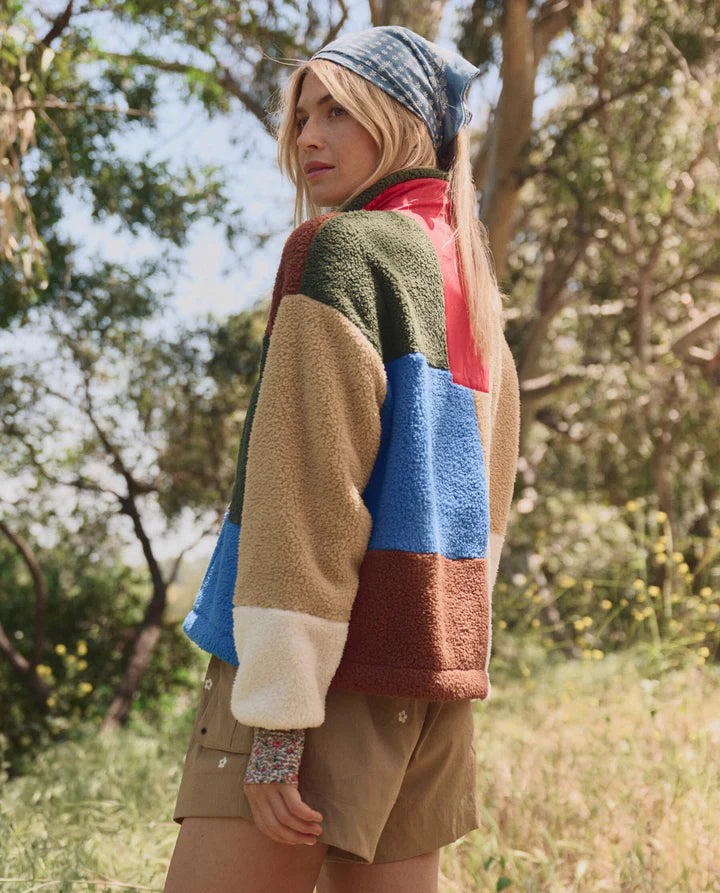 Plush Sierra Pullover, Canyon Multi