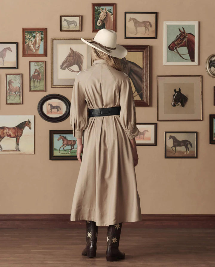 Western Embroidered Herd Dress