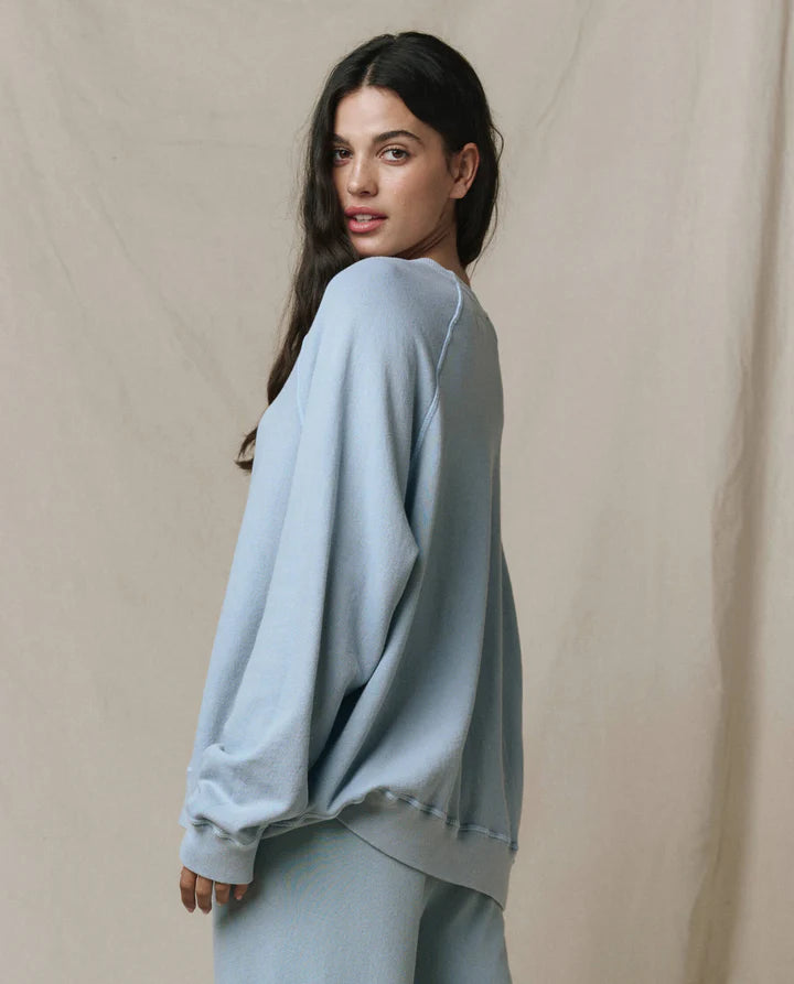 Slouch Sweatshirt, Whisper Blue