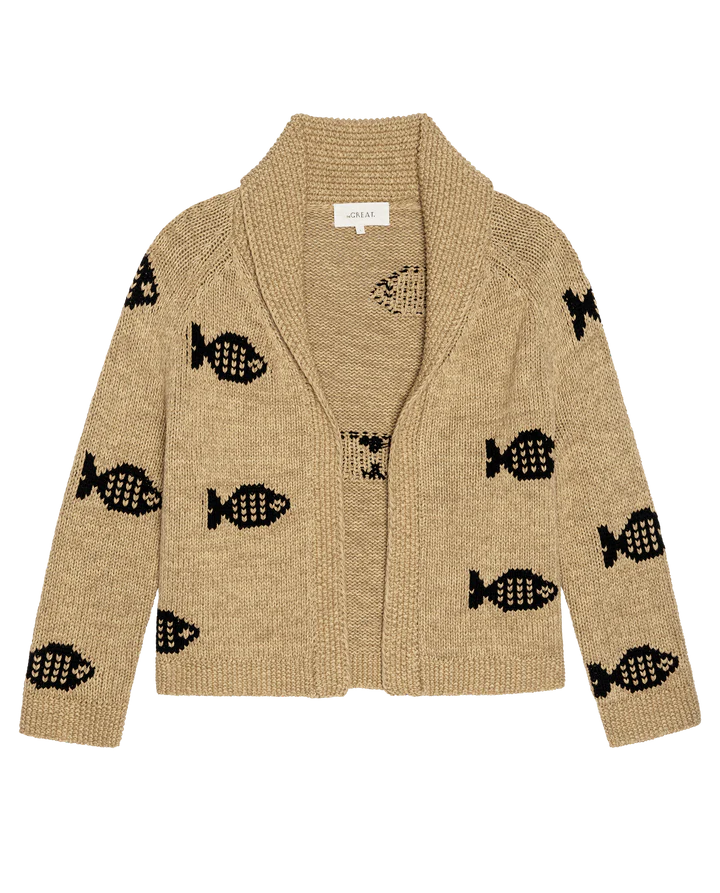 Swimming Fish Lodge Cardigan