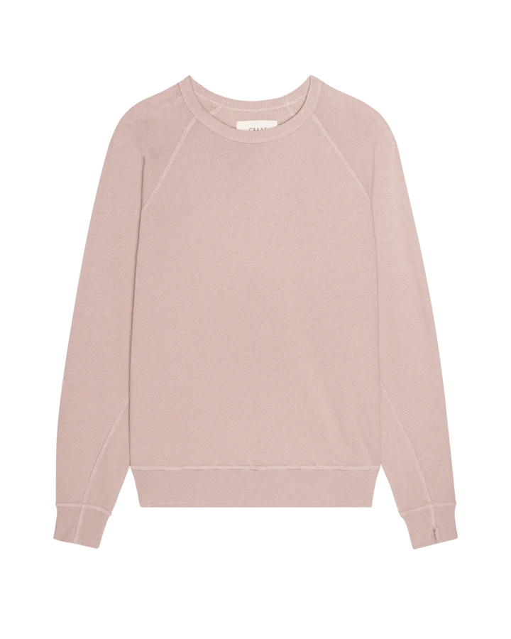 College Sweatshirt, Ballet Pink