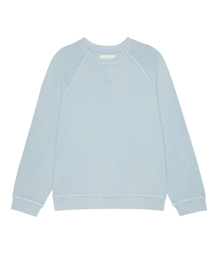 Slouch Sweatshirt, Whisper Blue