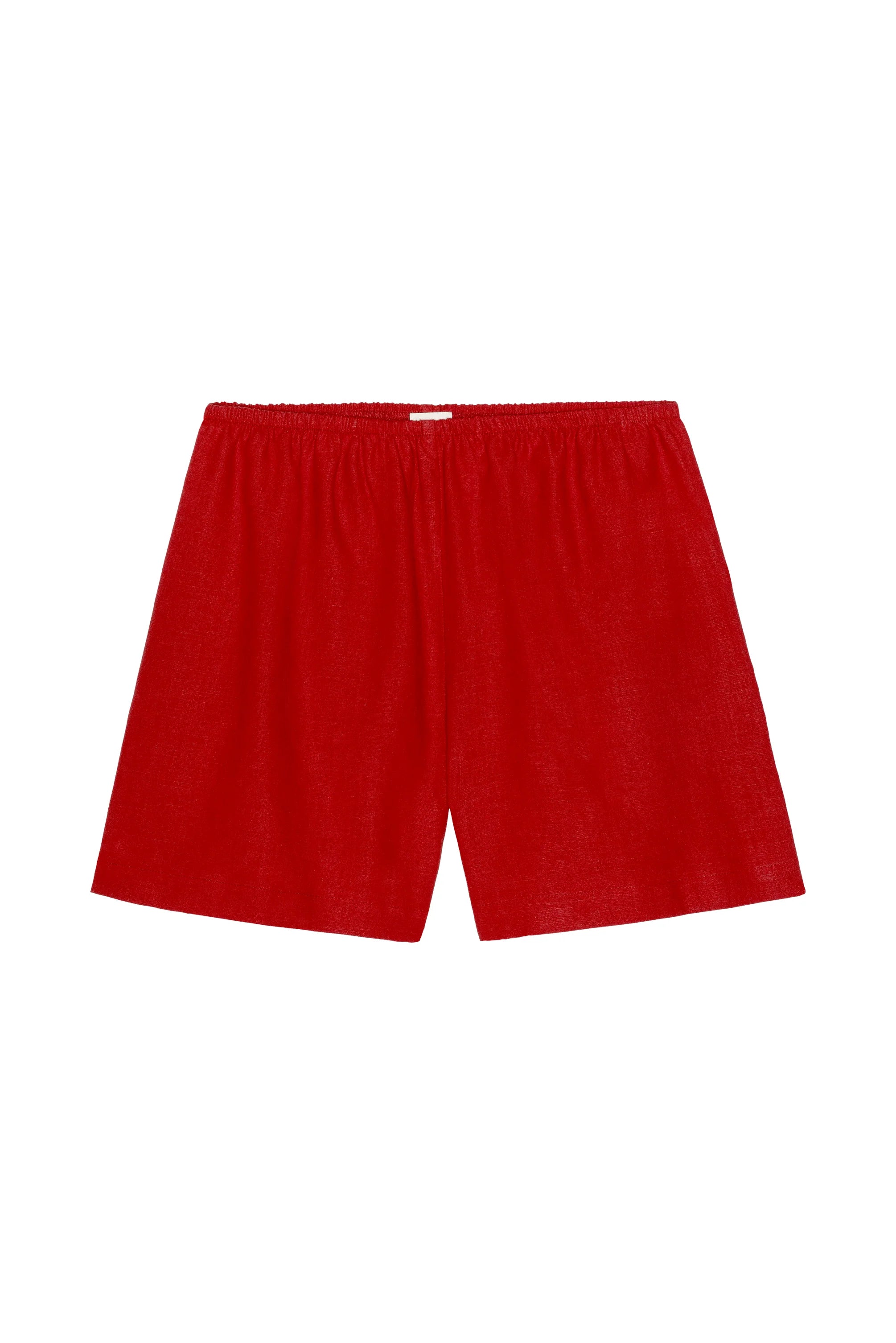 Linen Short, Bell Pepper