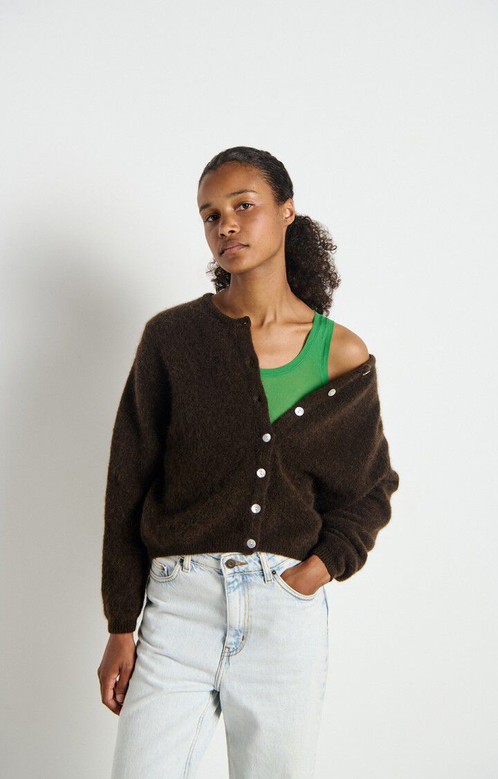 Vitow Cardigan, Coffee