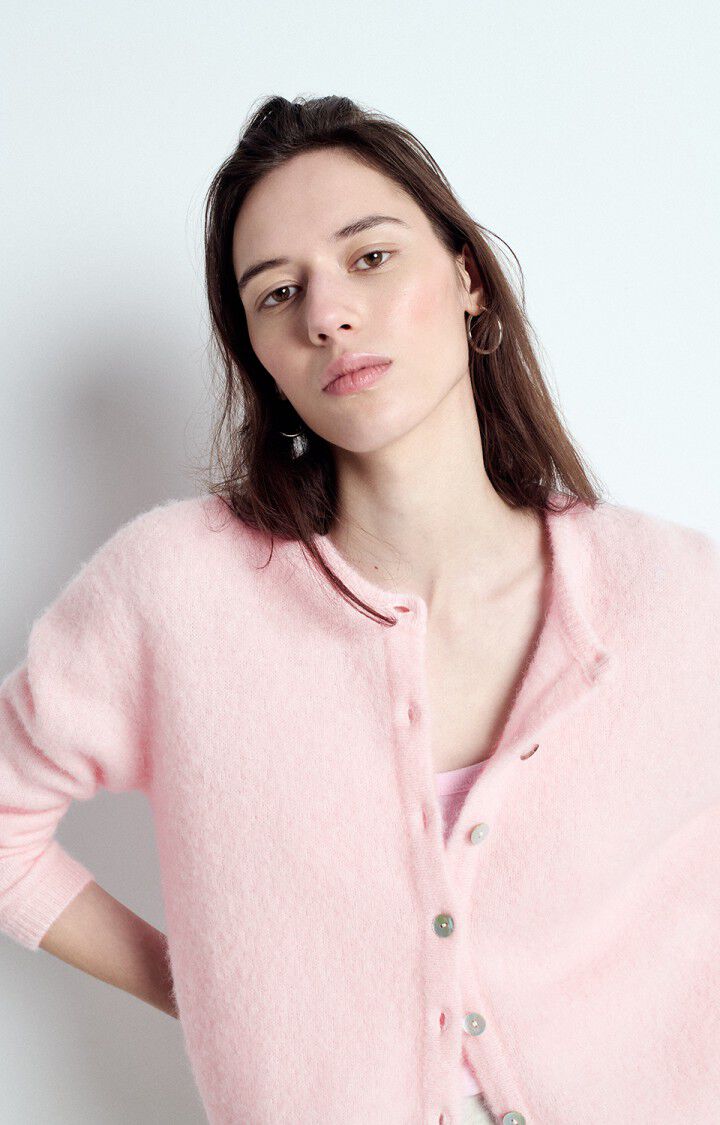 Vitow Cardigan, Ballet Pink