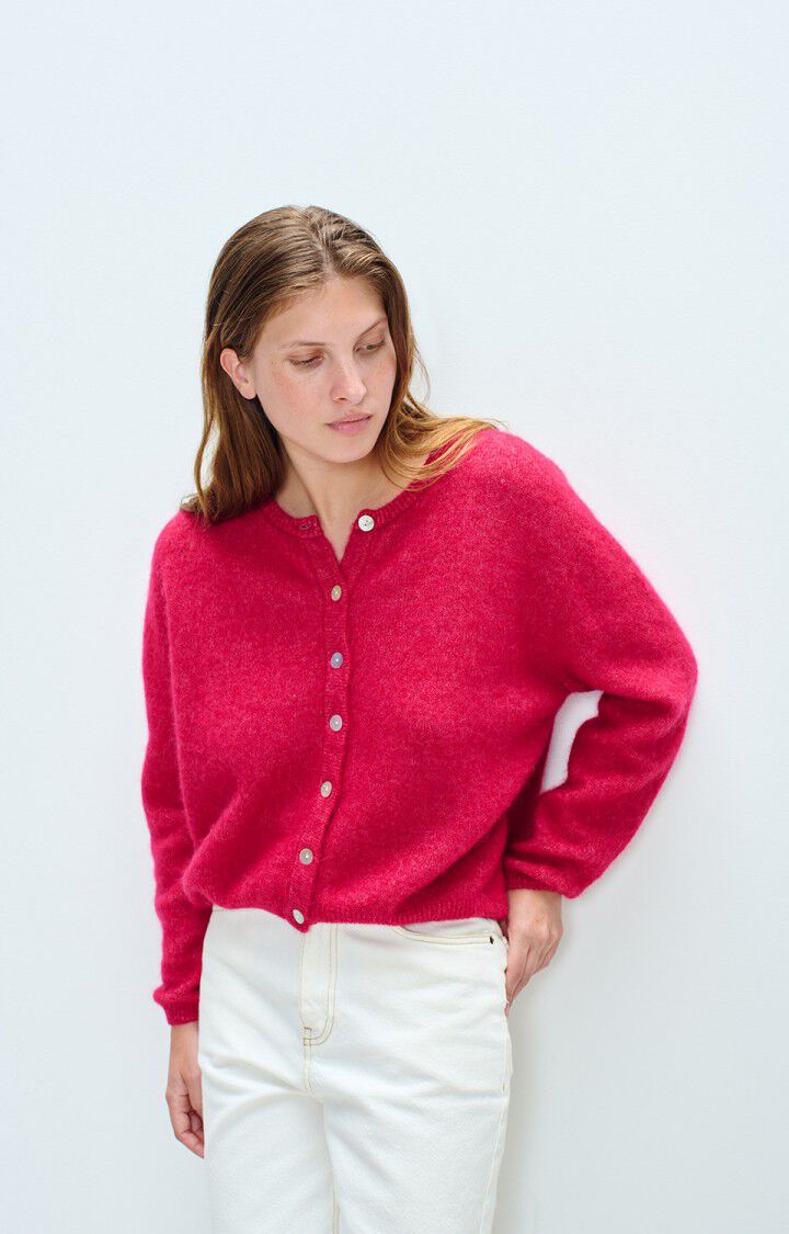 Vitow Cardigan, Magenta