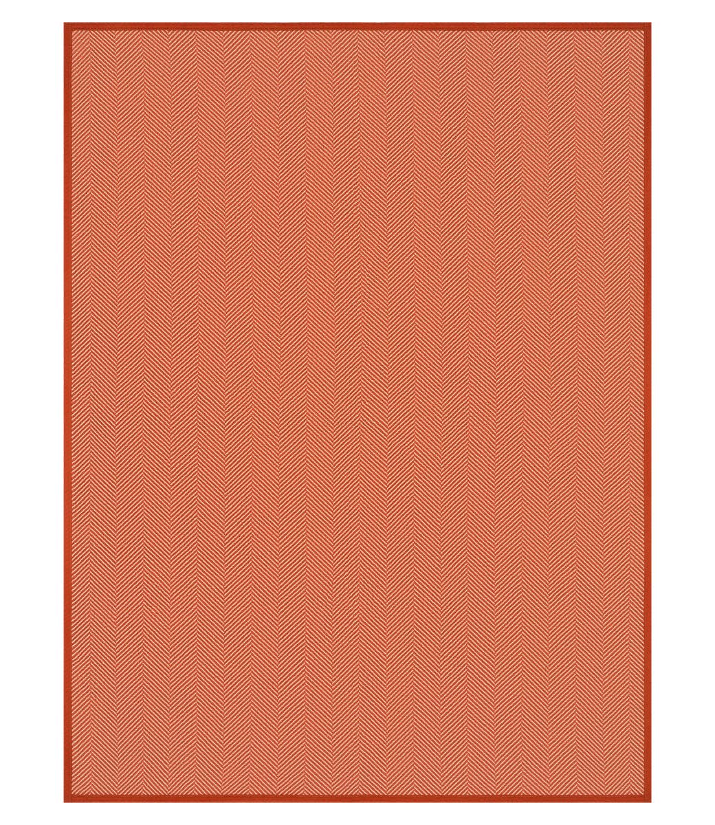 Herringbone Desert Red Blanket