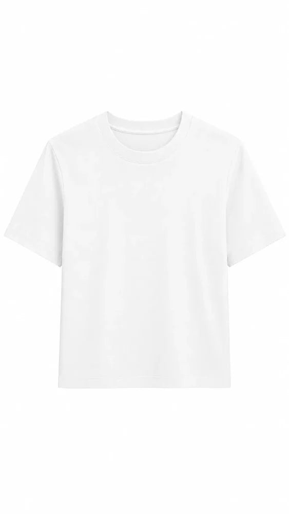 atlas tee, white