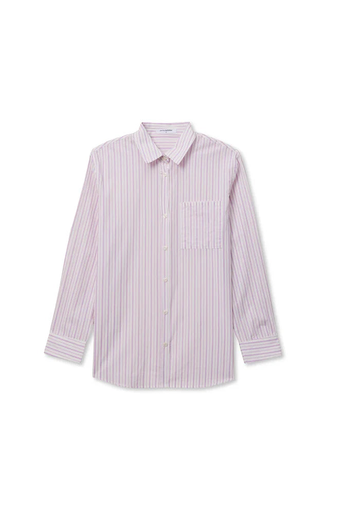 avalon stripe shirt, ultraviolet