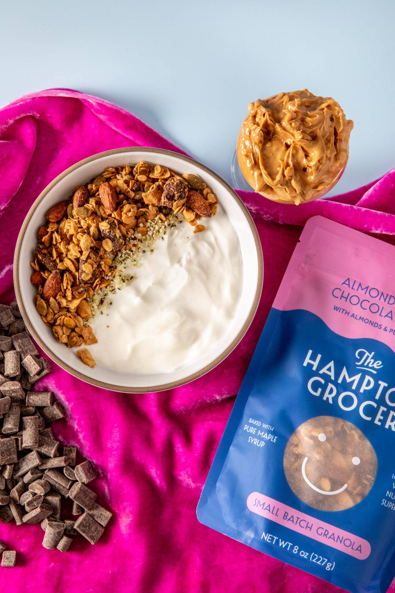 Almond Butter Chocolate Granola