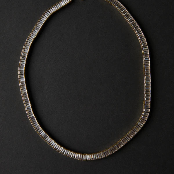 Baguette Tennis Necklace