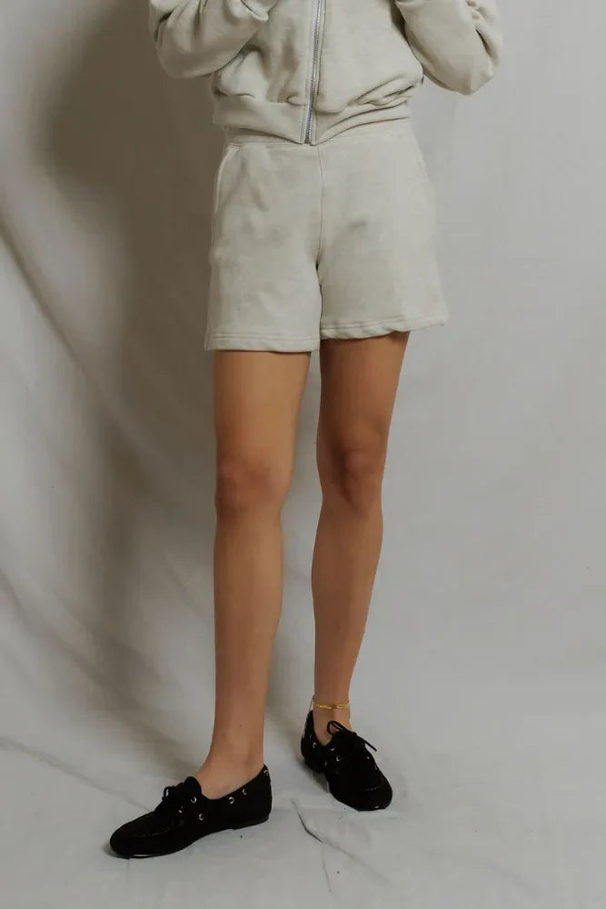 bari sweat short, oatmeal