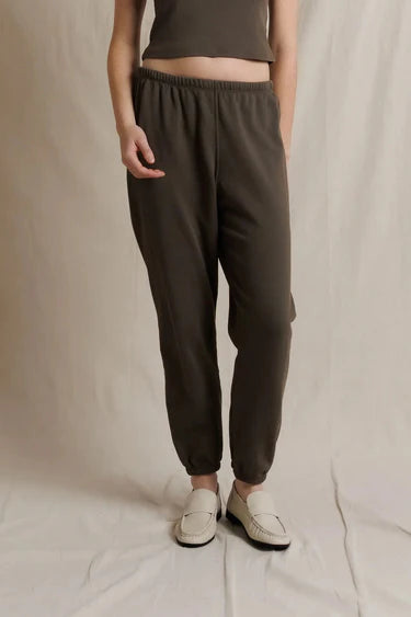 johnny sweatpant, dark olive