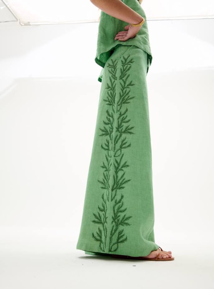 Palazzo Pants, Mint