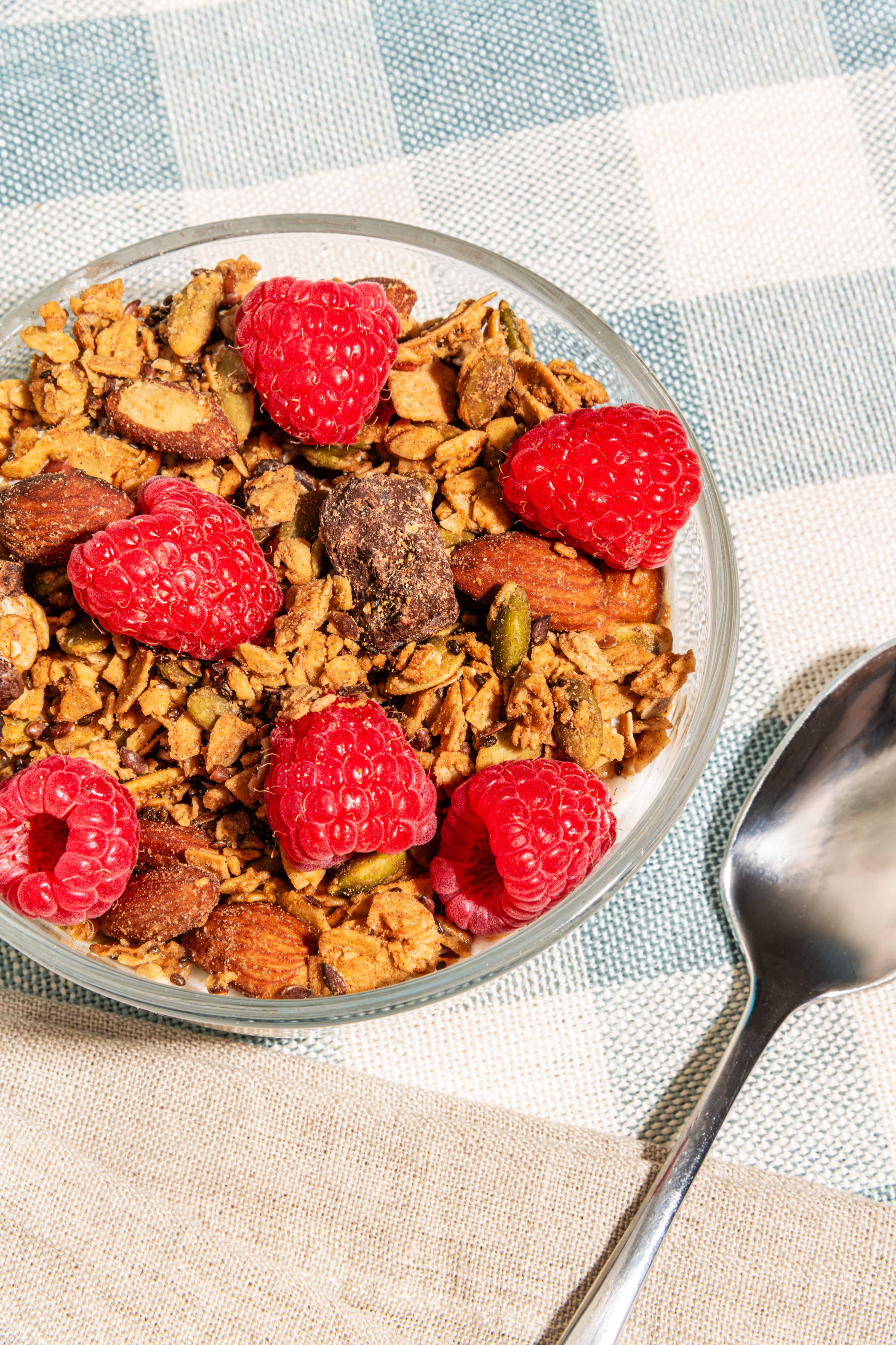 Almond Butter Chocolate Granola