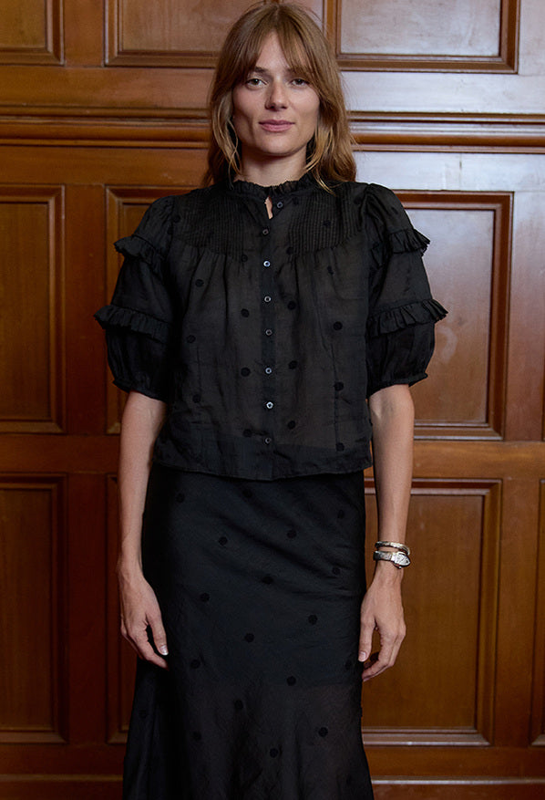 Evi Top in Black