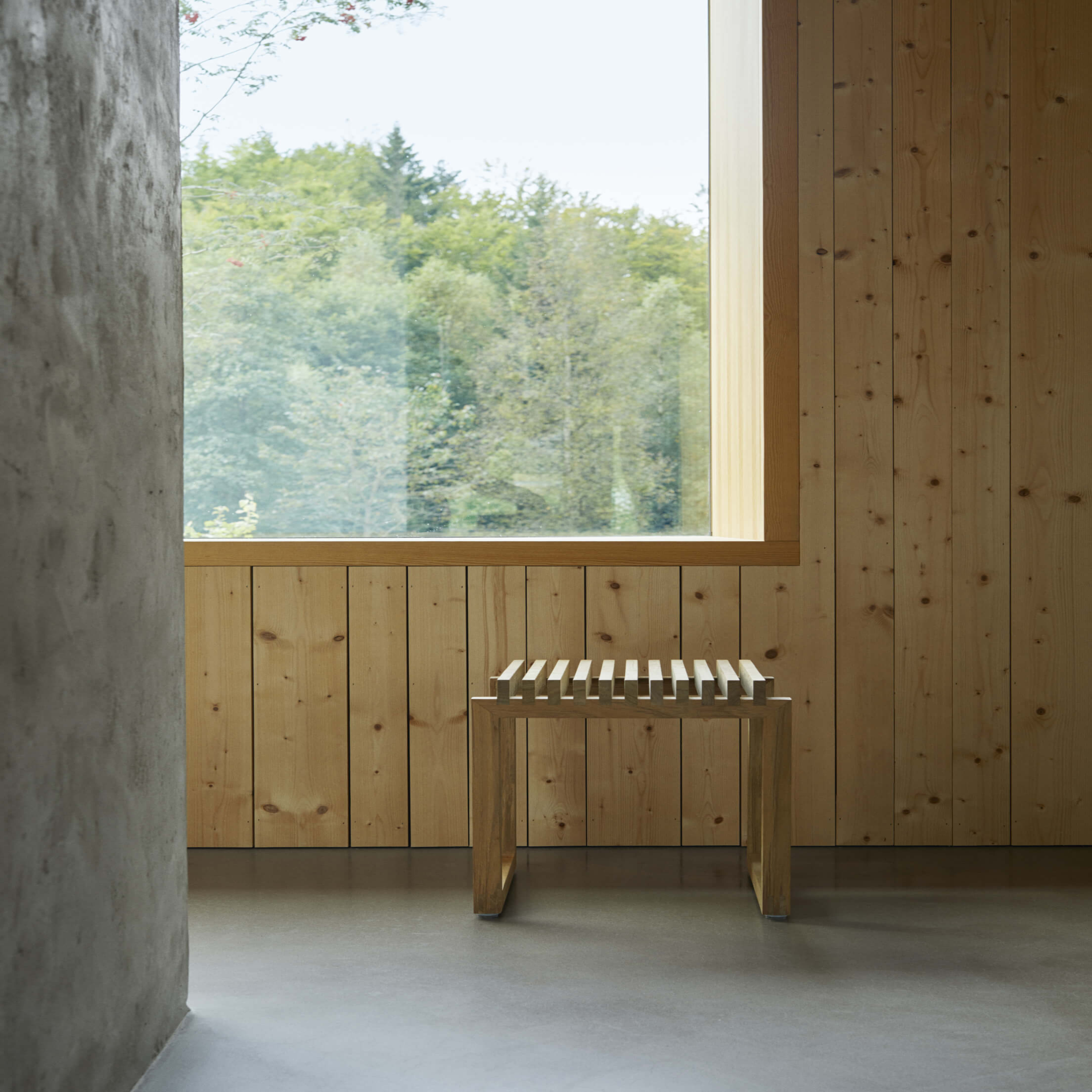 Cutter Stool, Teak