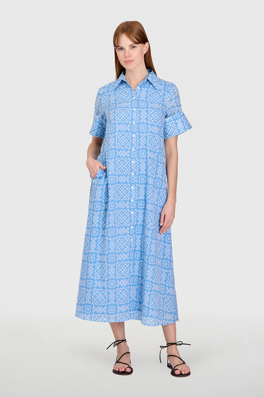 Gibbons Dress, Lanai Tile