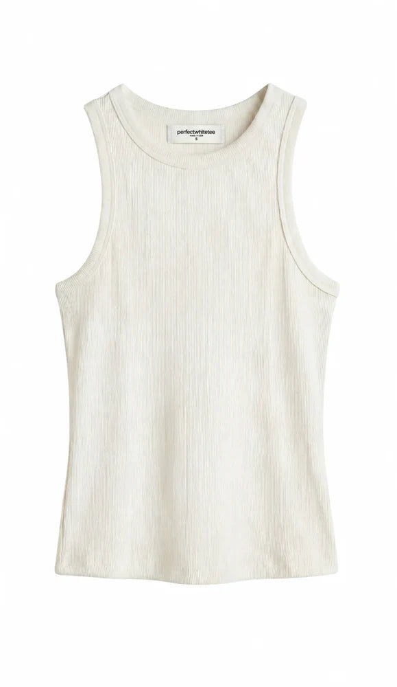 daphne tank, bright ivory