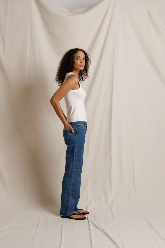 daphne tank, bright ivory