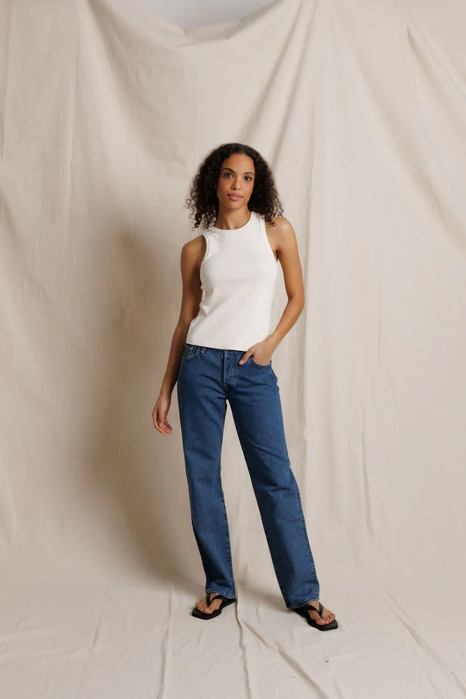 daphne tank, bright ivory