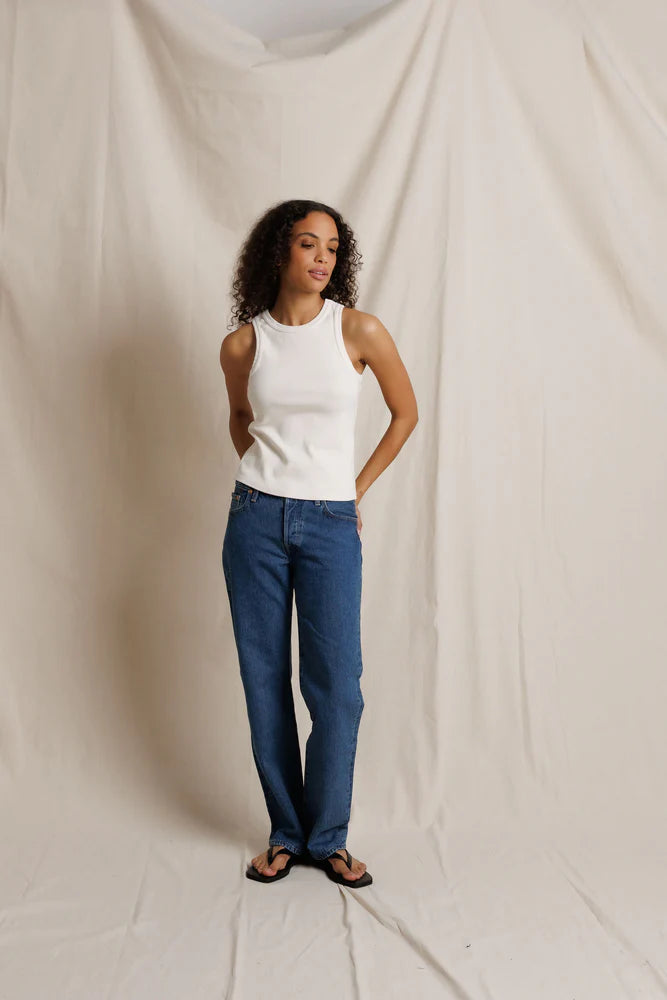 daphne tank, bright ivory