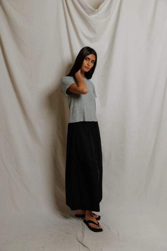 minka skirt, true black