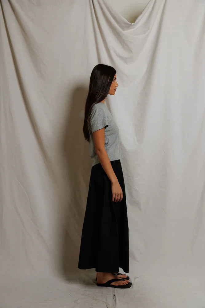 minka skirt, true black
