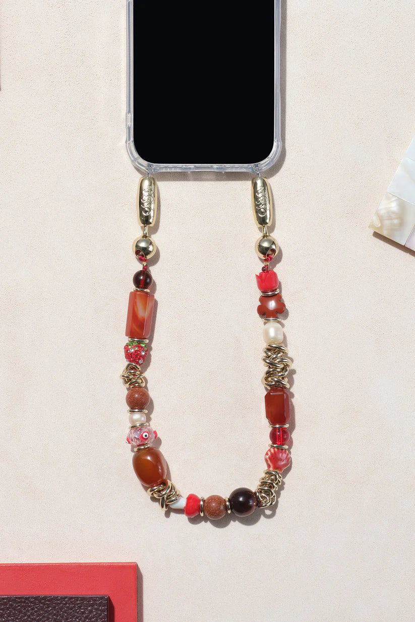 Et Cetera Wristlet, Red