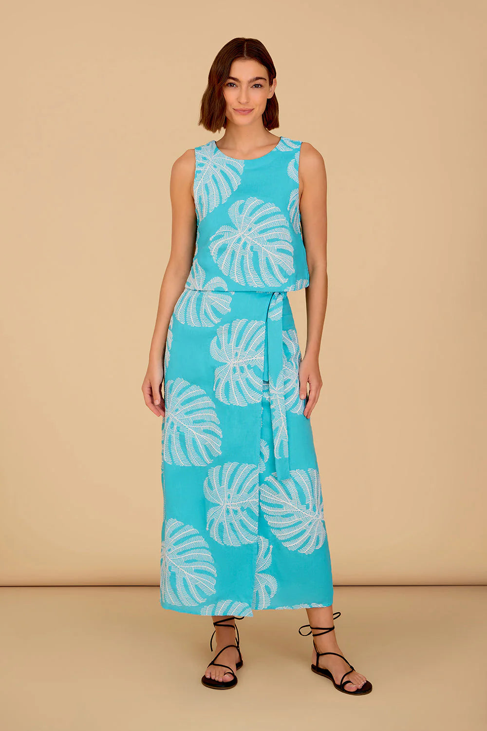 Leigh Wrap Skirt, Palma