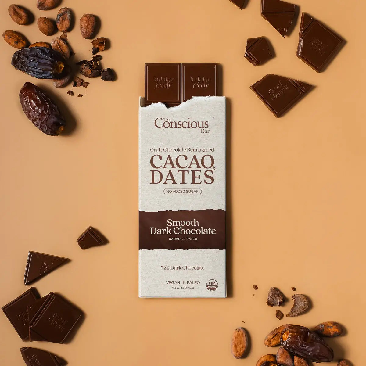 Date-Sweetened Dark Chocolate