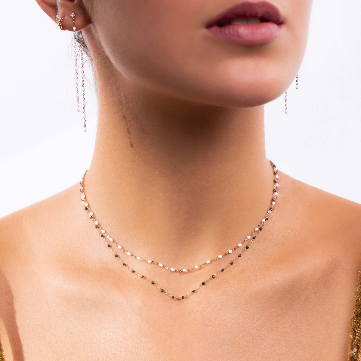 Classic Necklace in White