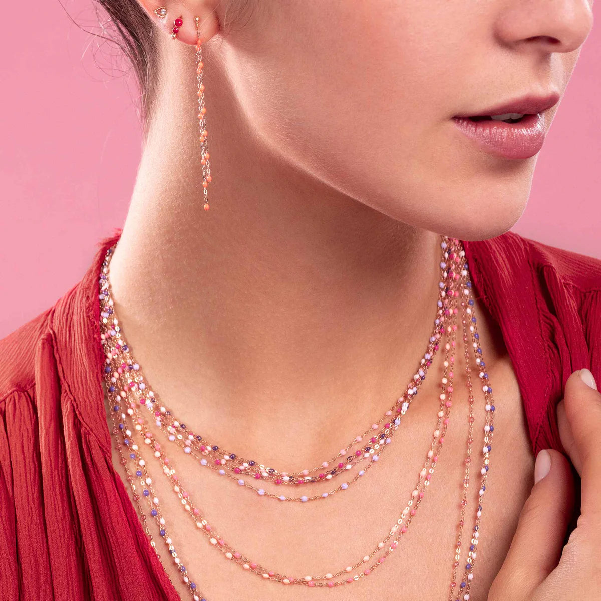 Classic Necklace in Lilac