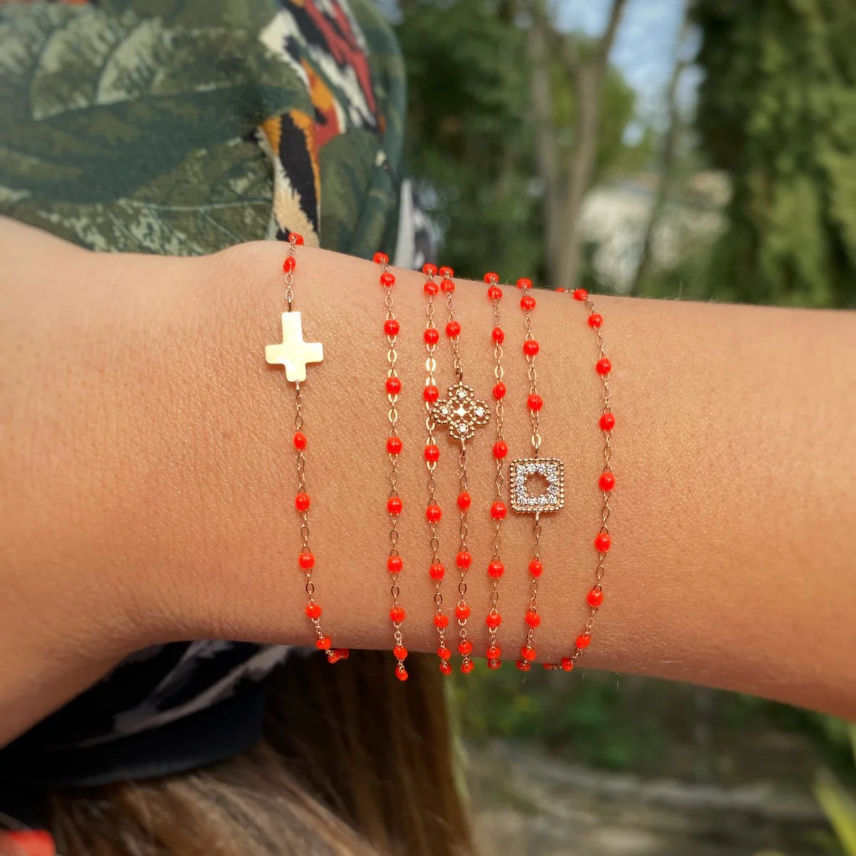 Classic Bracelet in Coral