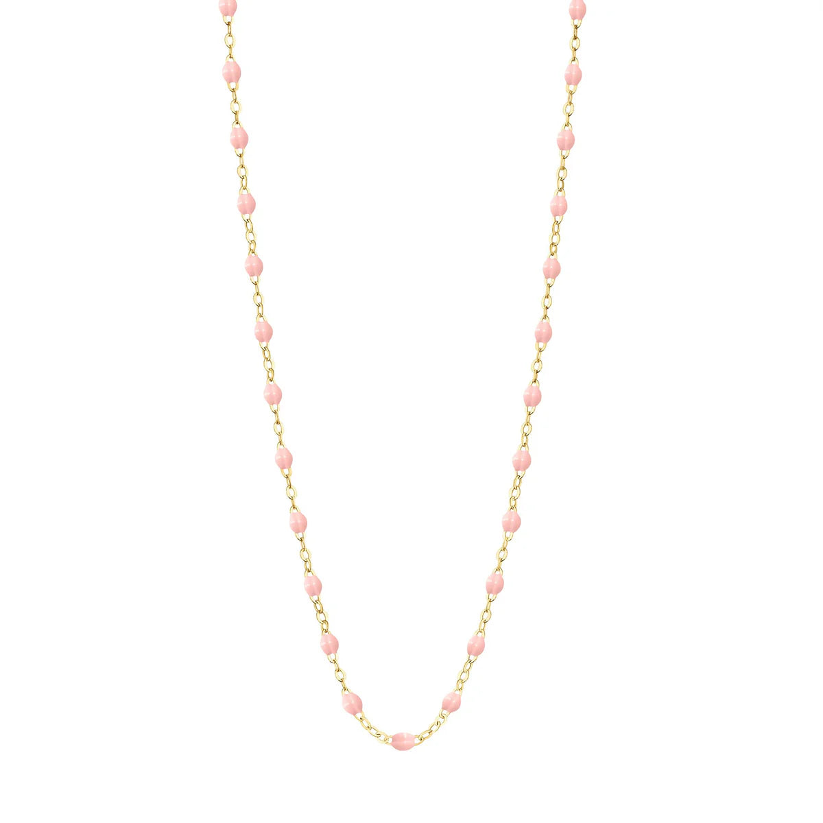 Classic Necklace in Baby Pink