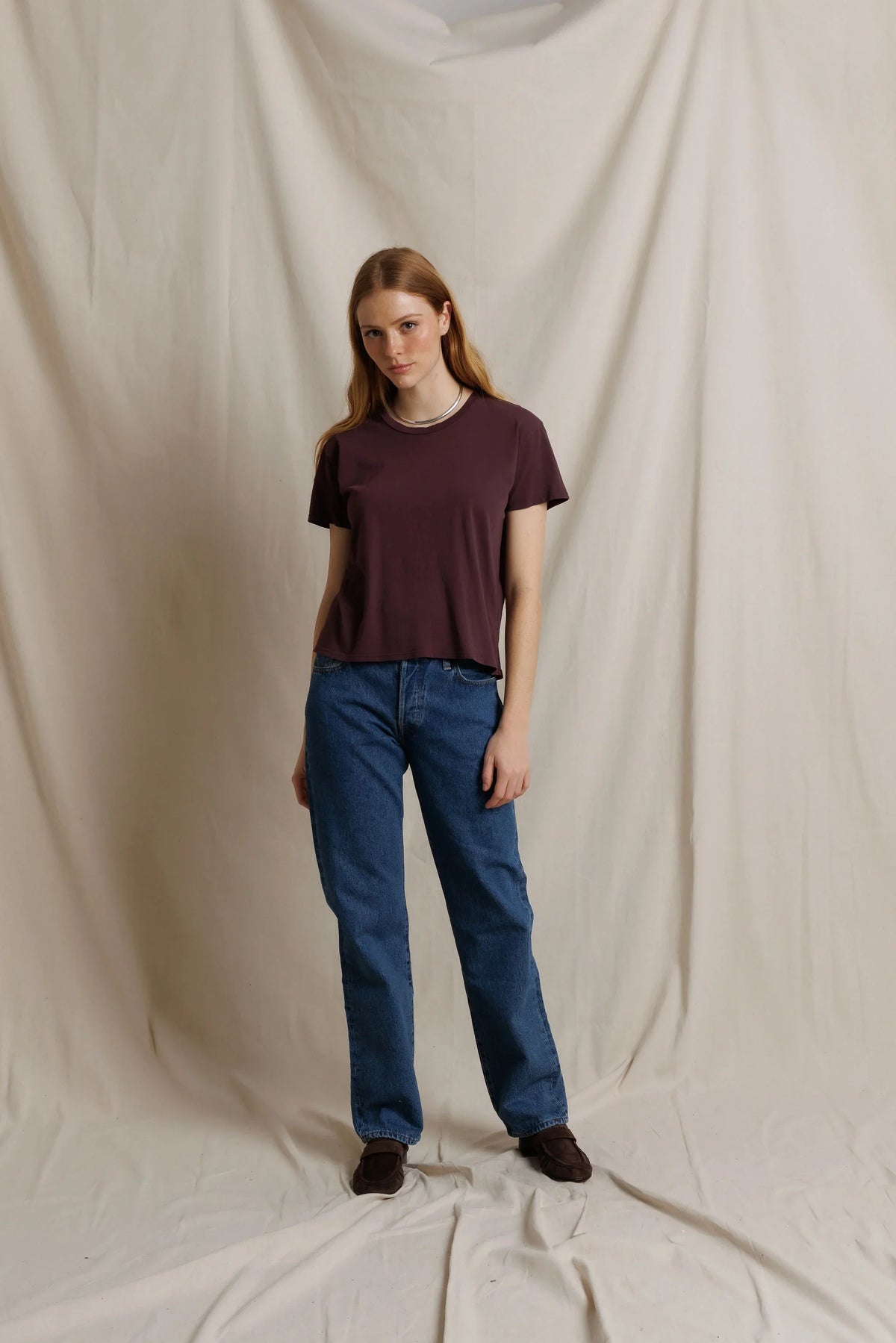 harley tee, cherry lacquer
