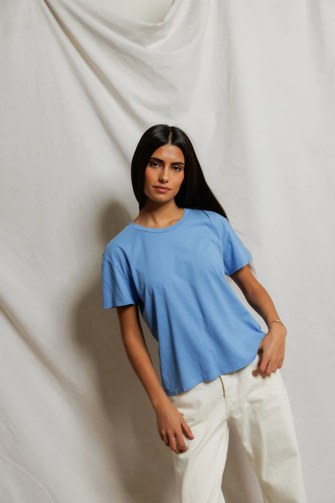 harley tee, pacific blue