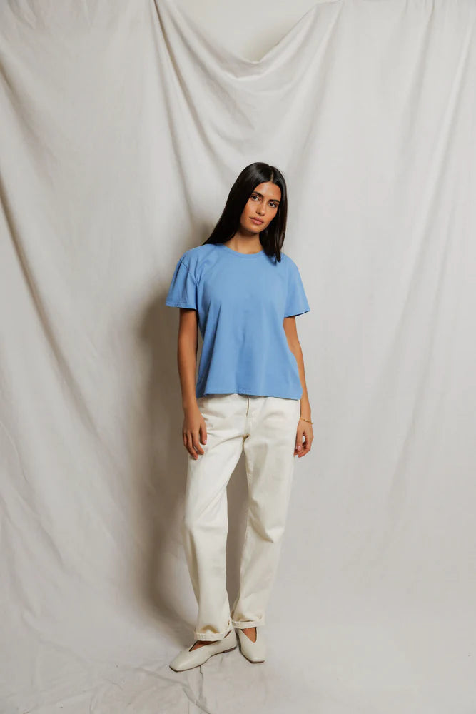 harley tee, pacific blue
