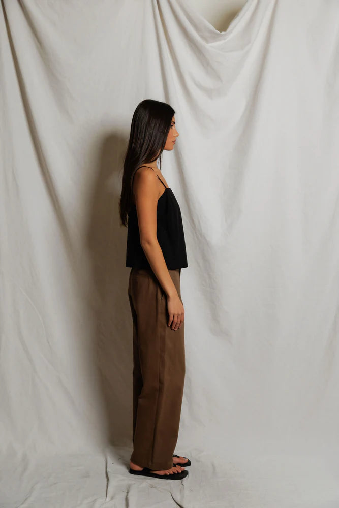 kamora top, true black