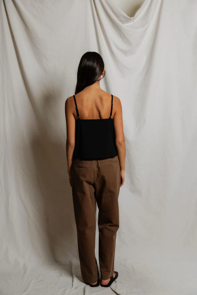 kamora top, true black