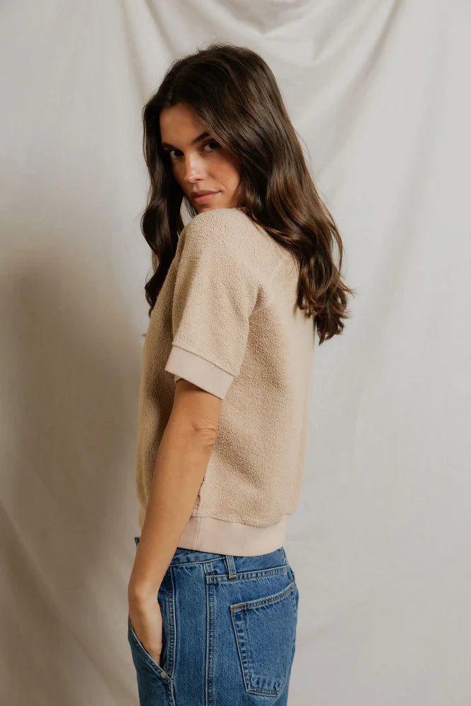 short sleeve ziggy, driftwood