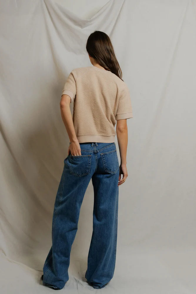 short sleeve ziggy, driftwood
