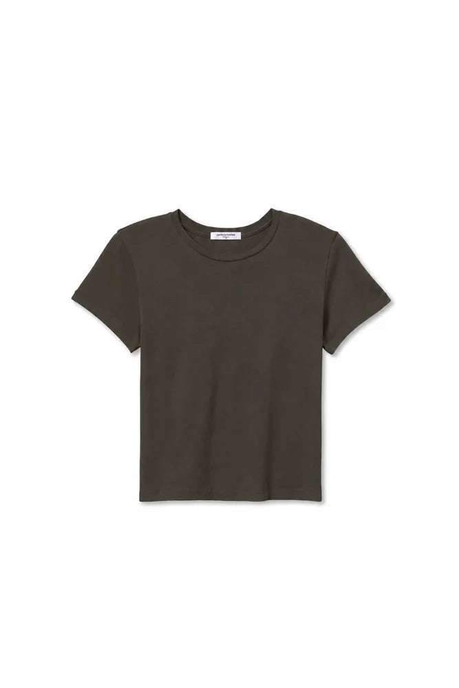 lisa tee, dark olive