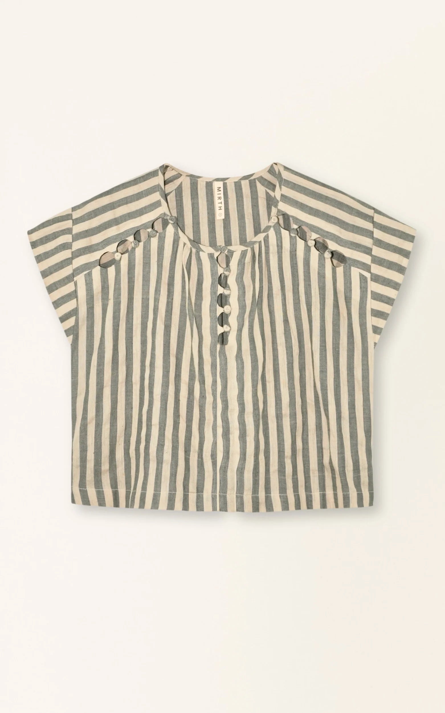 Merida Cutout Top, Safari Stripe