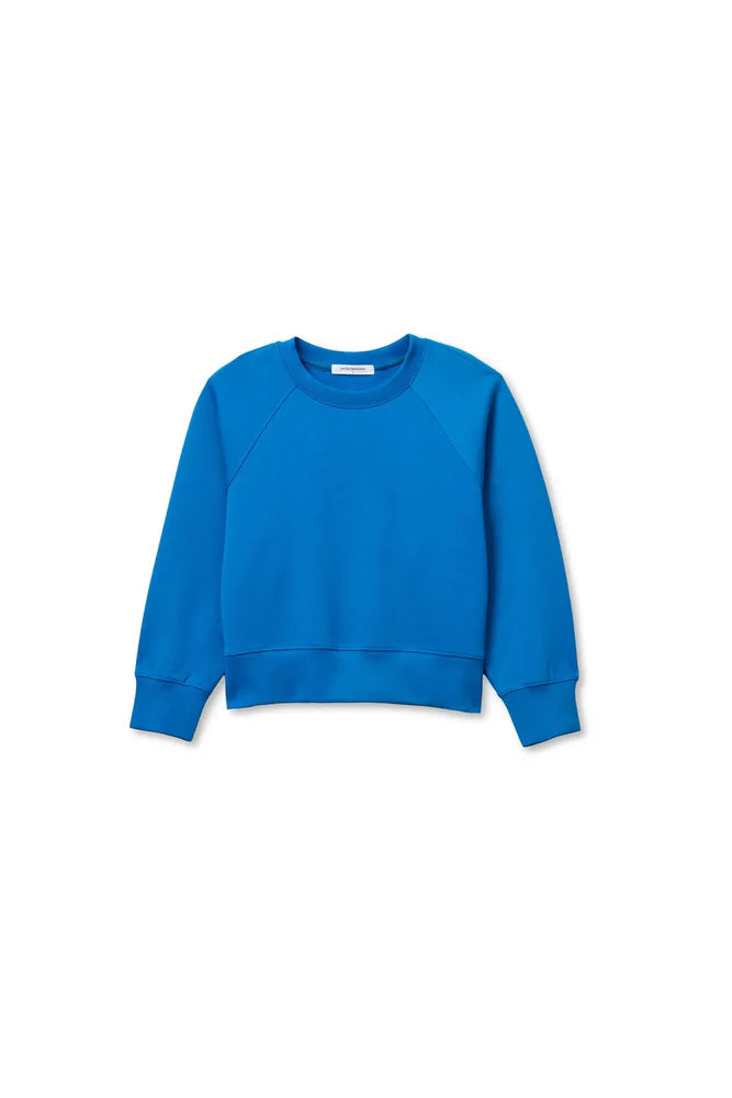 nell travel sweatshirt, cobalt