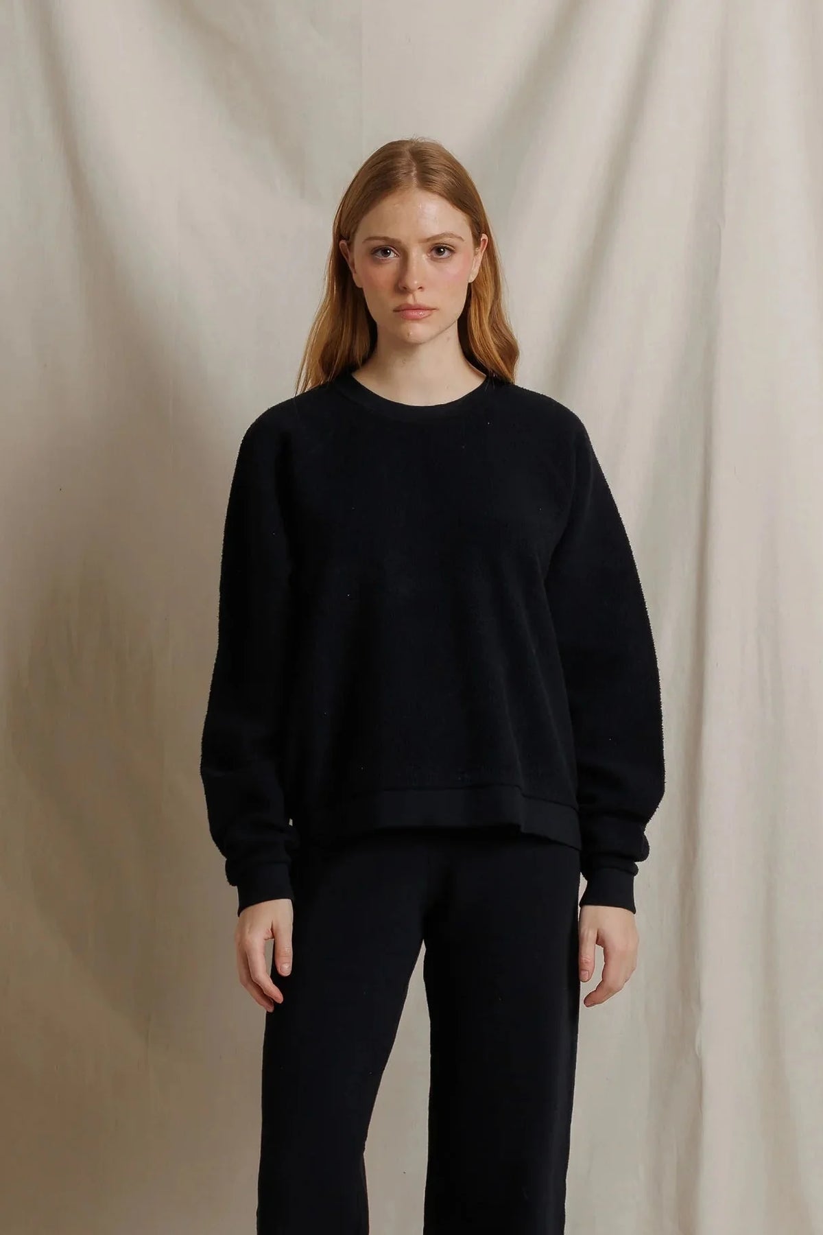 oversized ziggy, true black