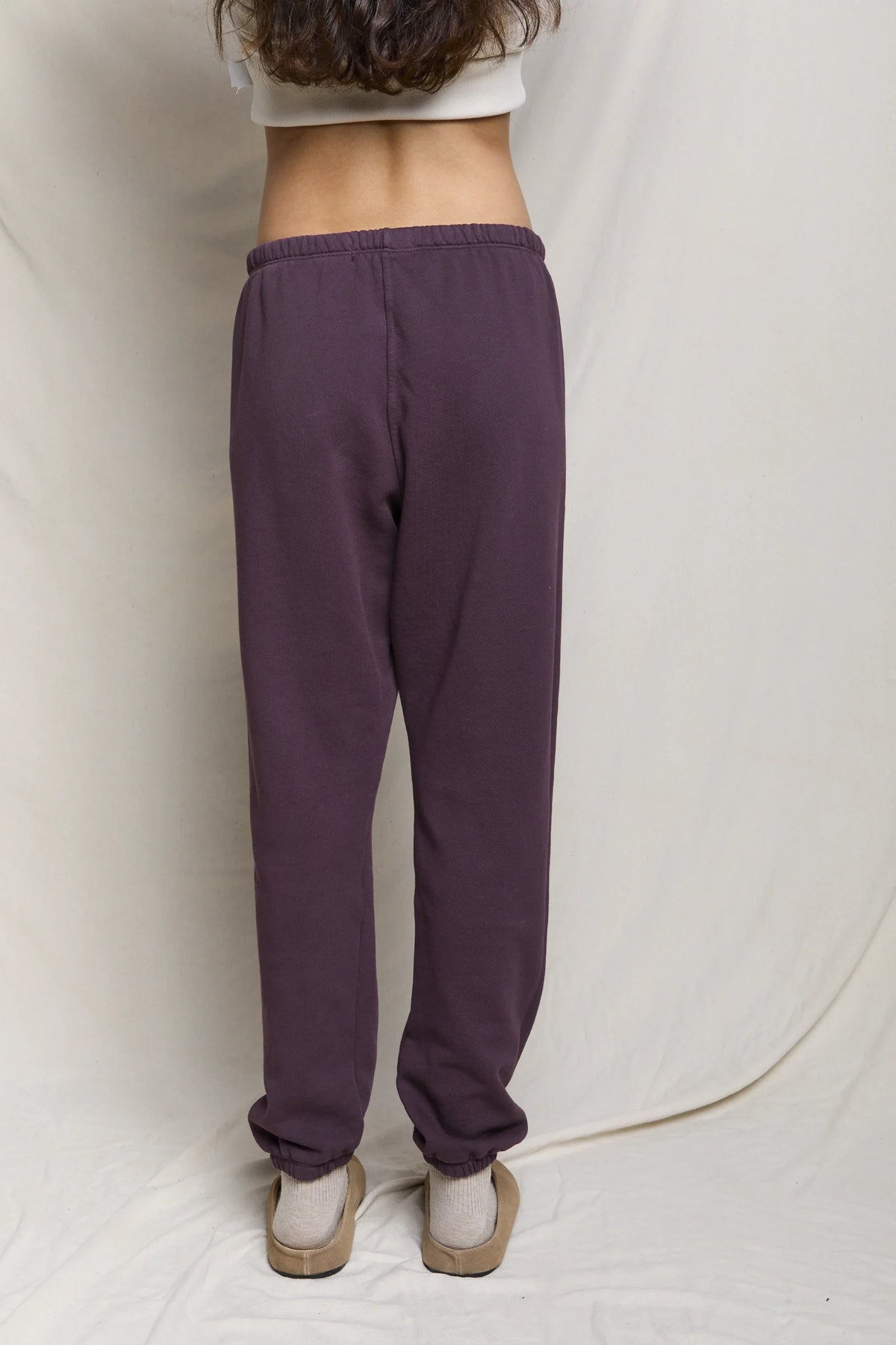 stevie sweatpant, cherry lacquer