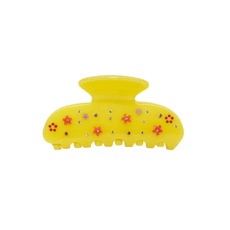 Sweetheart Clip in Citrus Baby Bloom