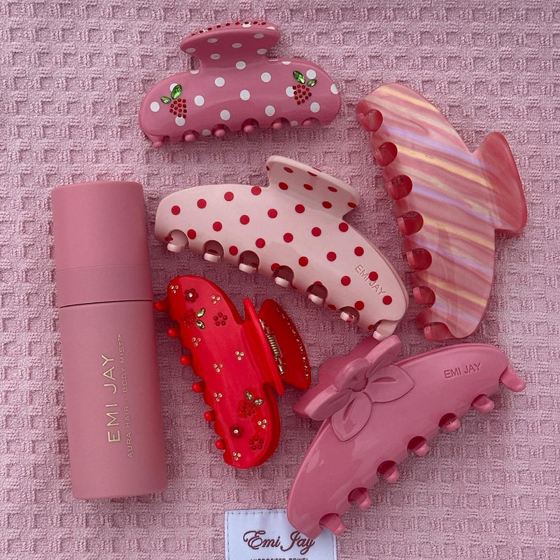 Sweetheart Clip in Berry Beach Club
